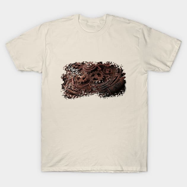 STEAMPUNK DIESELPUNK MECHANICS T-Shirt by Progmetall